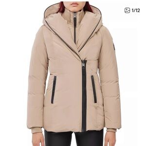 Mackage Women's Beige Puffer Coat